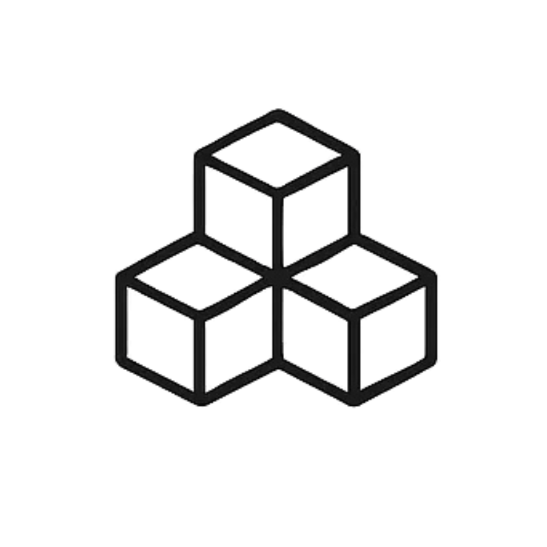 Stacked Cubes Icon
